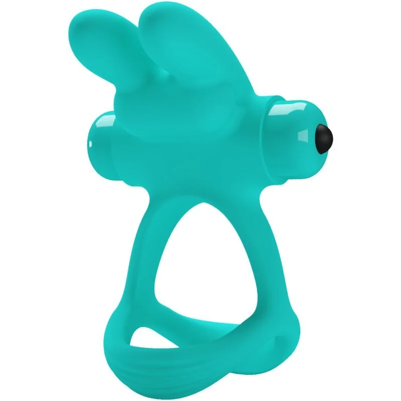 Dante Green Rabbit Vibratorring von Pretty Love Male kaufen | Fesselliebe