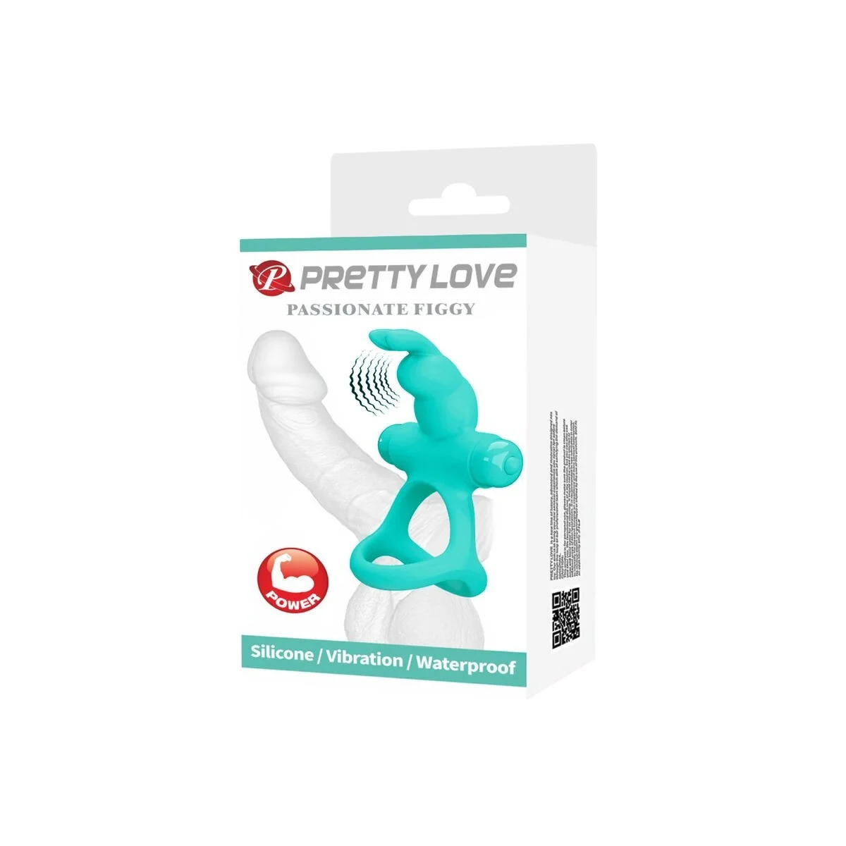 Figgy Green Rabbit Vibratorring von Pretty Love Male kaufen | Fesselliebe