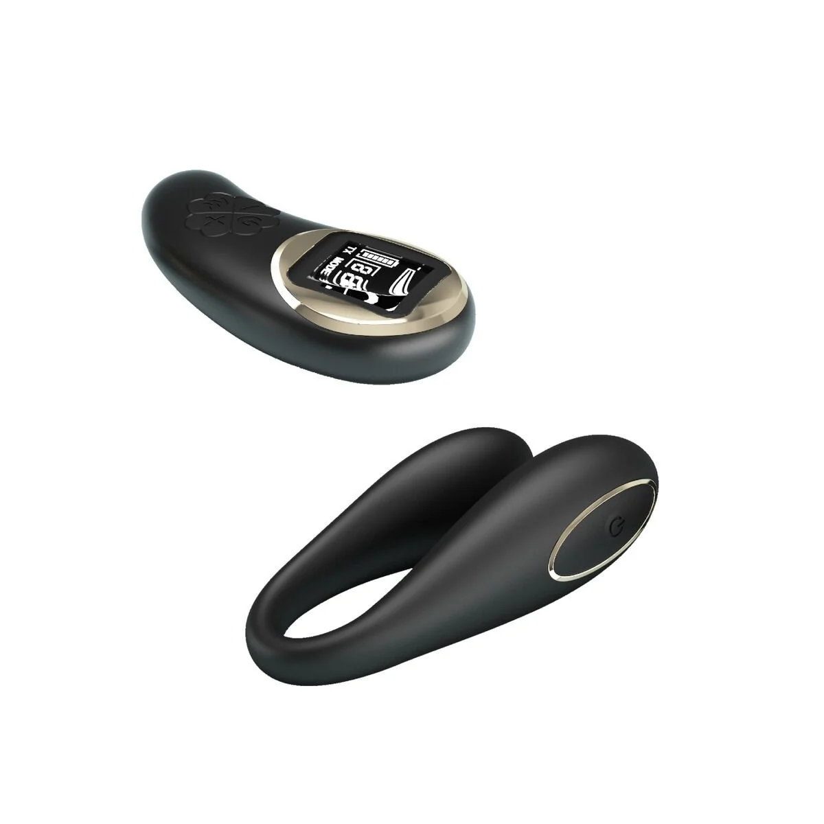 Nathan Double Pleasure Vibrator mit Fernbedienung von Pretty Love C-Type kaufen | Fesselliebe