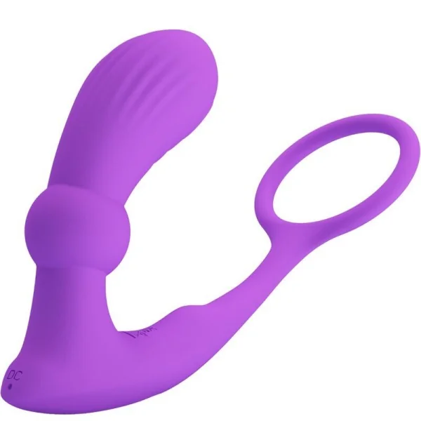 Warren Ring Violett Analvibrator von Pretty Love Bottom kaufen | Fesselliebe