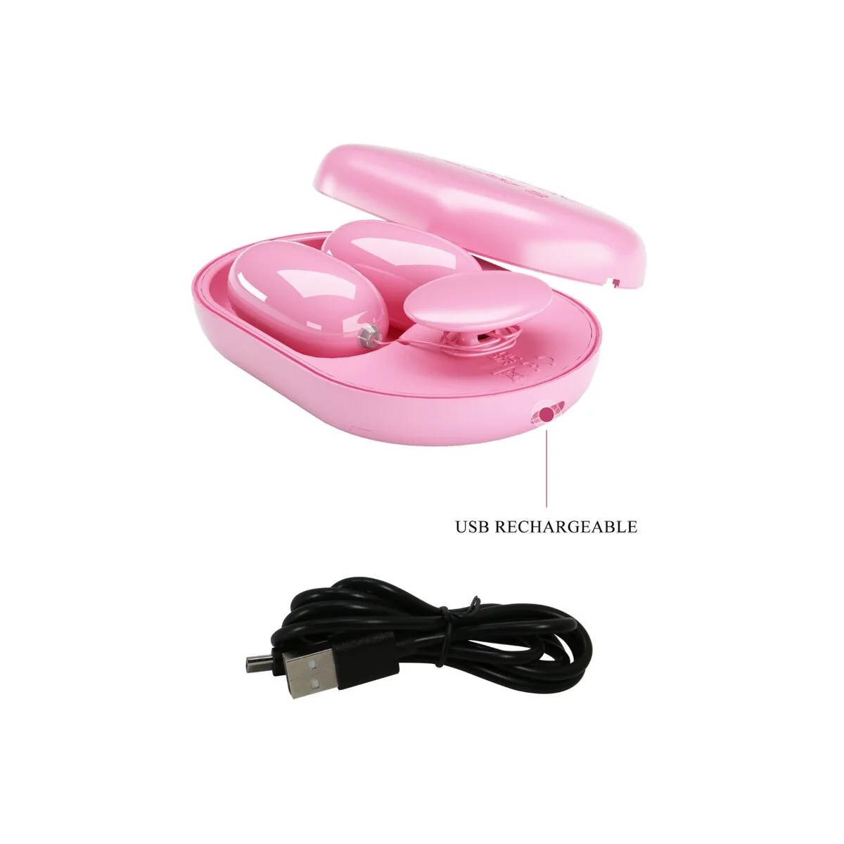 Fun Box Rosa Vibrierende Kugel von Pretty Love Flirtation kaufen | Fesselliebe