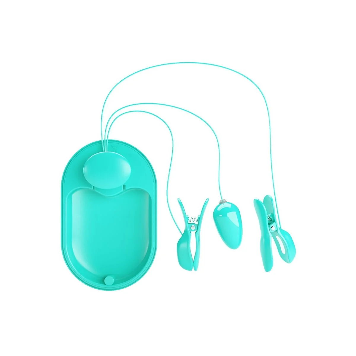 Surprise Box Blaue Elektrostimulationspinzette von Pretty Love Flirtation kaufen | Fesselliebe