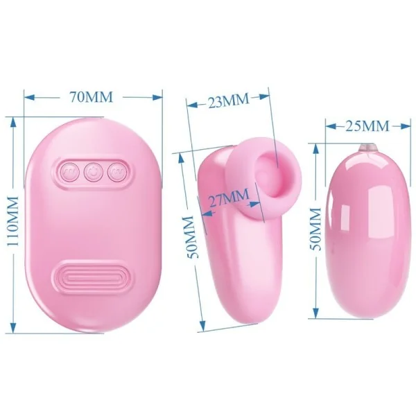 Magic Box Vibrationskugel & Rosa Stimulator von Pretty Love Smart kaufen | Fesselliebe
