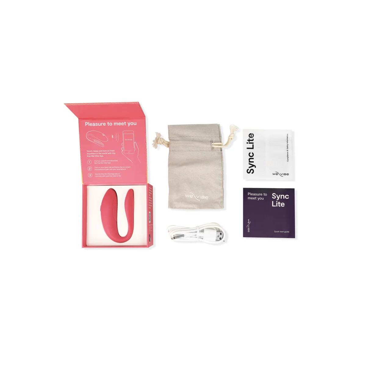 Sync Lite Klitoristimulator Rosa von We-Vibe kaufen | Fesselliebe
