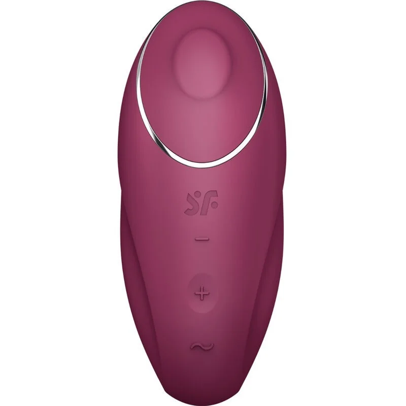 Tap & Climax 1 Auflegvibrator Rot von Satisfyer Layons kaufen | Fesselliebe