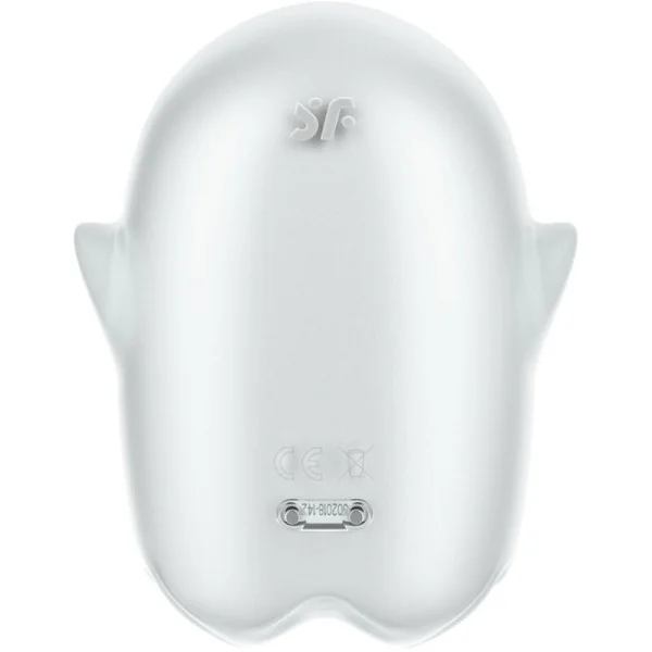 Glowing Ghost Air Pulse & Vibrator Weiss von Satisfyer Air Pulse kaufen | Fesselliebe