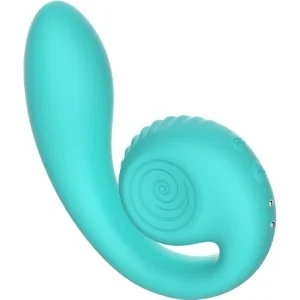 Gizi Dual Stimulator Türkis von Snail Vibe kaufen | Fesselliebe