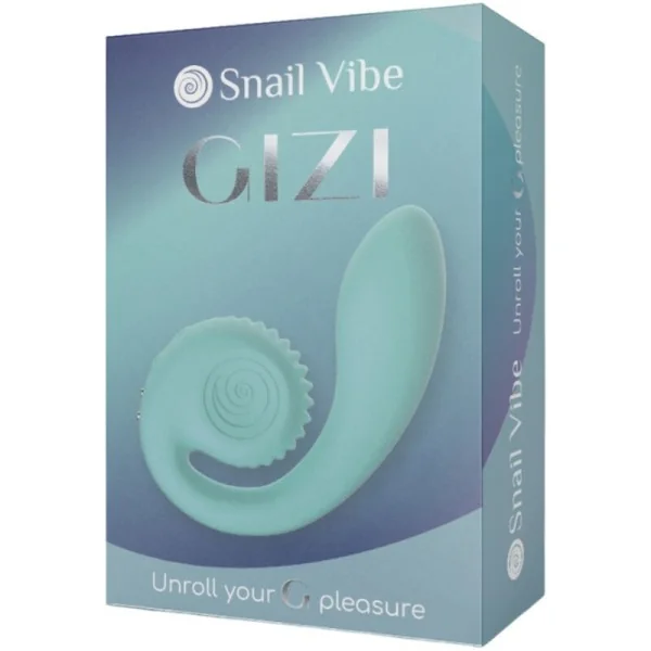 Gizi Dual Stimulator Türkis von Snail Vibe kaufen | Fesselliebe