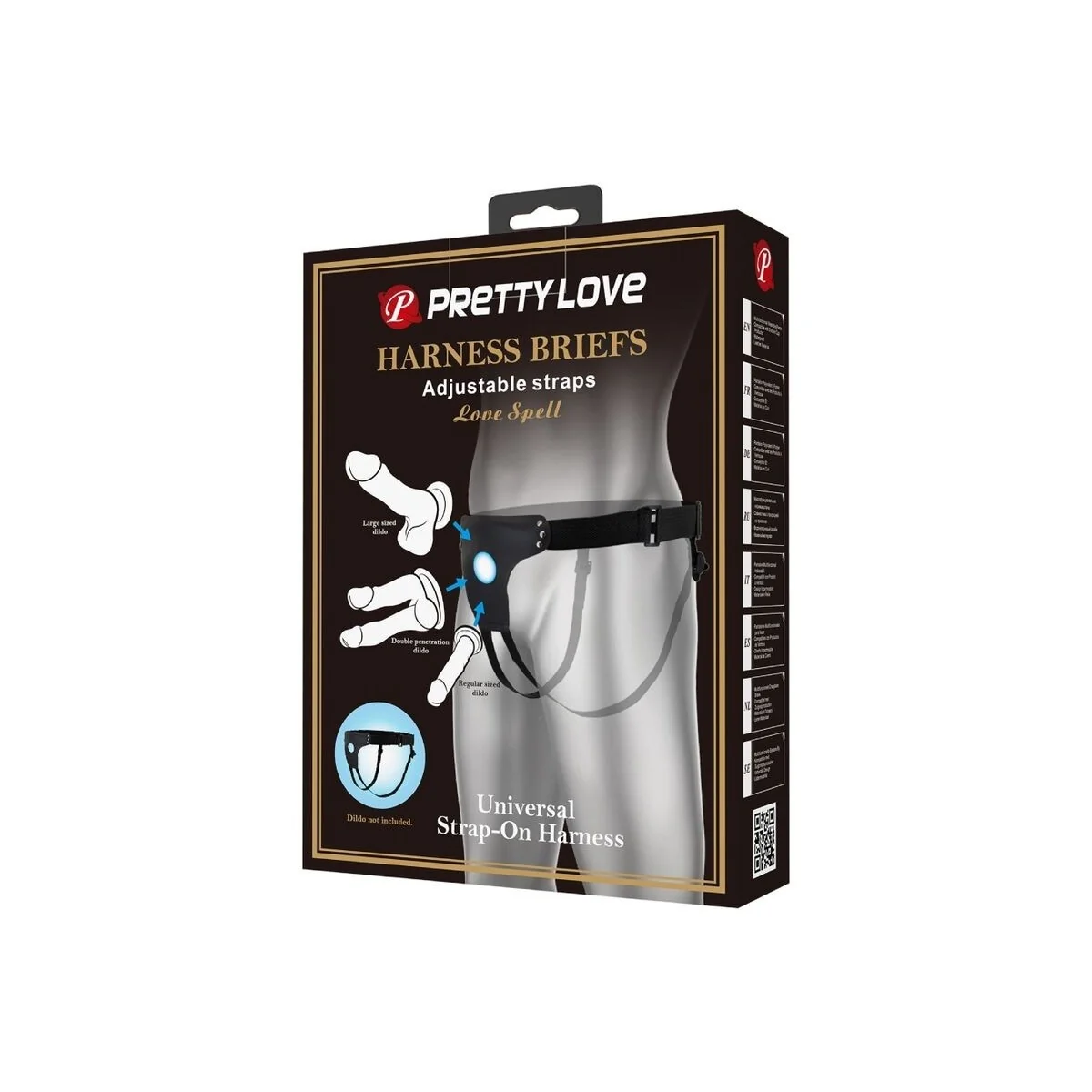 Love Spell Verstellbares Gurt-Gurt-Ergänzung von Pretty Love Male kaufen | Fesselliebe