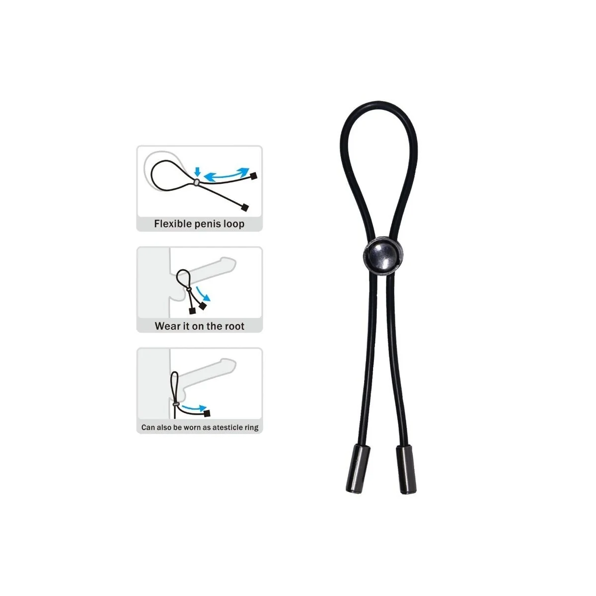 Cord-Penisring und Hoden von Pretty Love Male kaufen | Fesselliebe