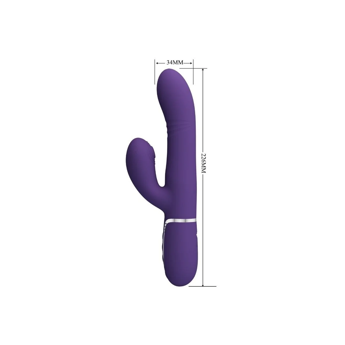 Multifunktions-G-Spot-Vibrator Lila von Pretty Love Flirtation kaufen | Fesselliebe