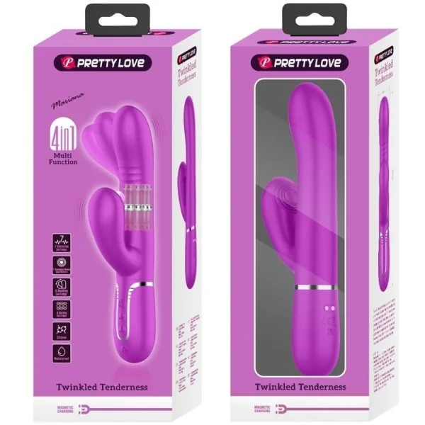 Multifunktions-G-Spot-Vibrator Fuchsia von Pretty Love Flirtation kaufen | Fesselliebe