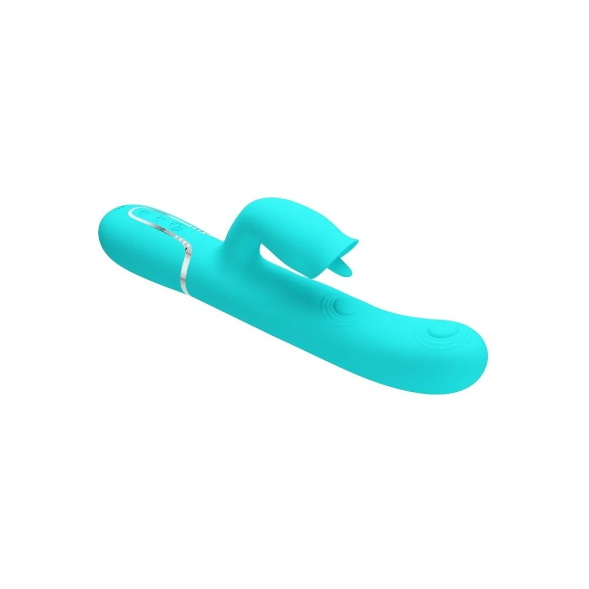 Kaninchenvibrator mit Leckendem Aquagrün von Pretty Love Flirtation kaufen | Fesselliebe