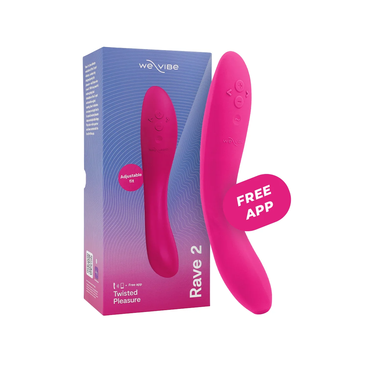 RAVE 2 G-SPOT-VIBRATOR ROSA VON WE-VIBE