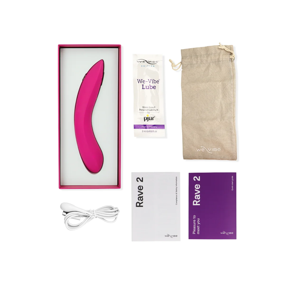 RAVE 2 G-SPOT-VIBRATOR ROSA VON WE-VIBE
