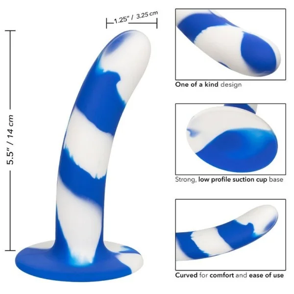 Admiral Swirl Dildo Flexibel von Calexotics kaufen | Fesselliebe