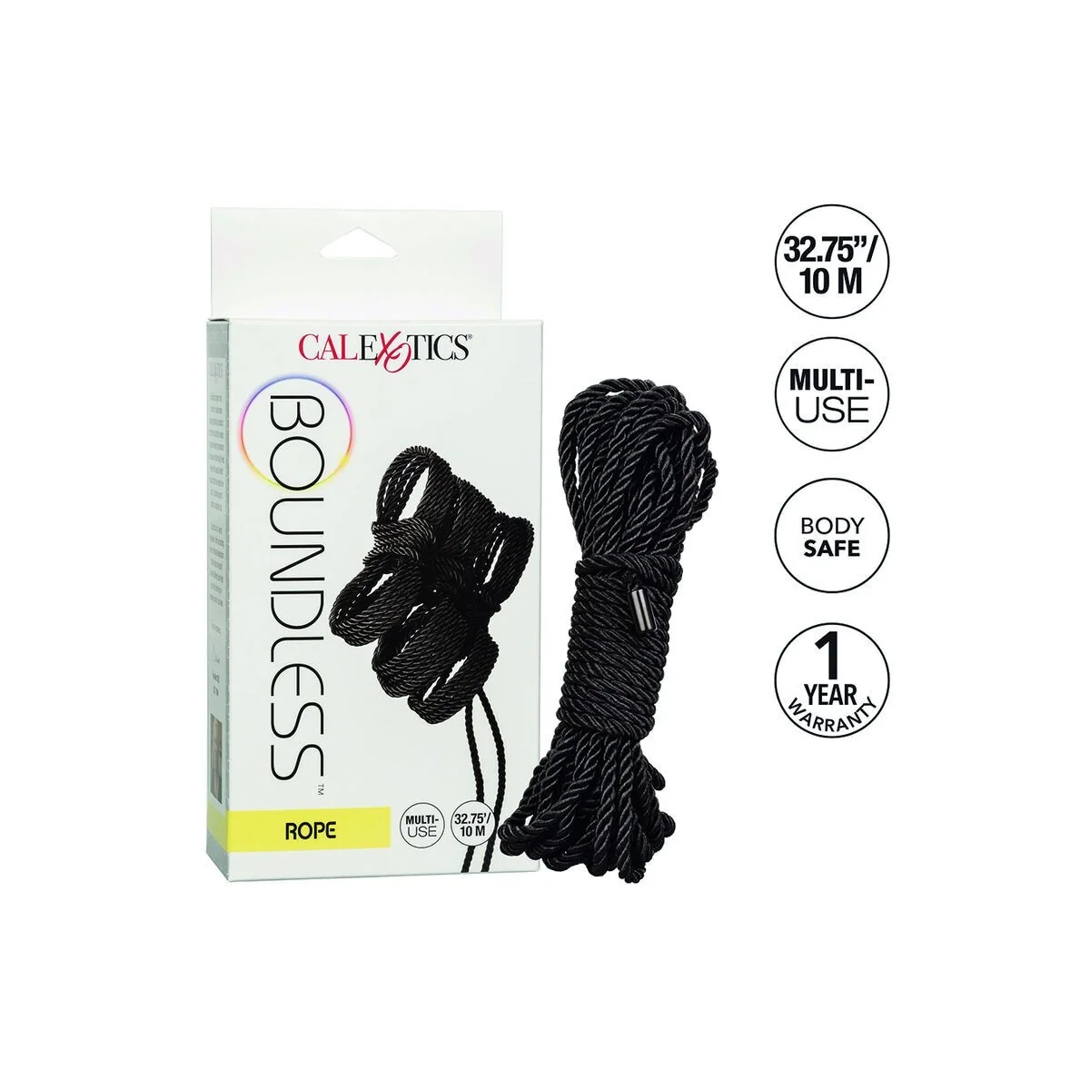 Boundless Seil 10m Schwarz von Calexotics kaufen | Fesselliebe