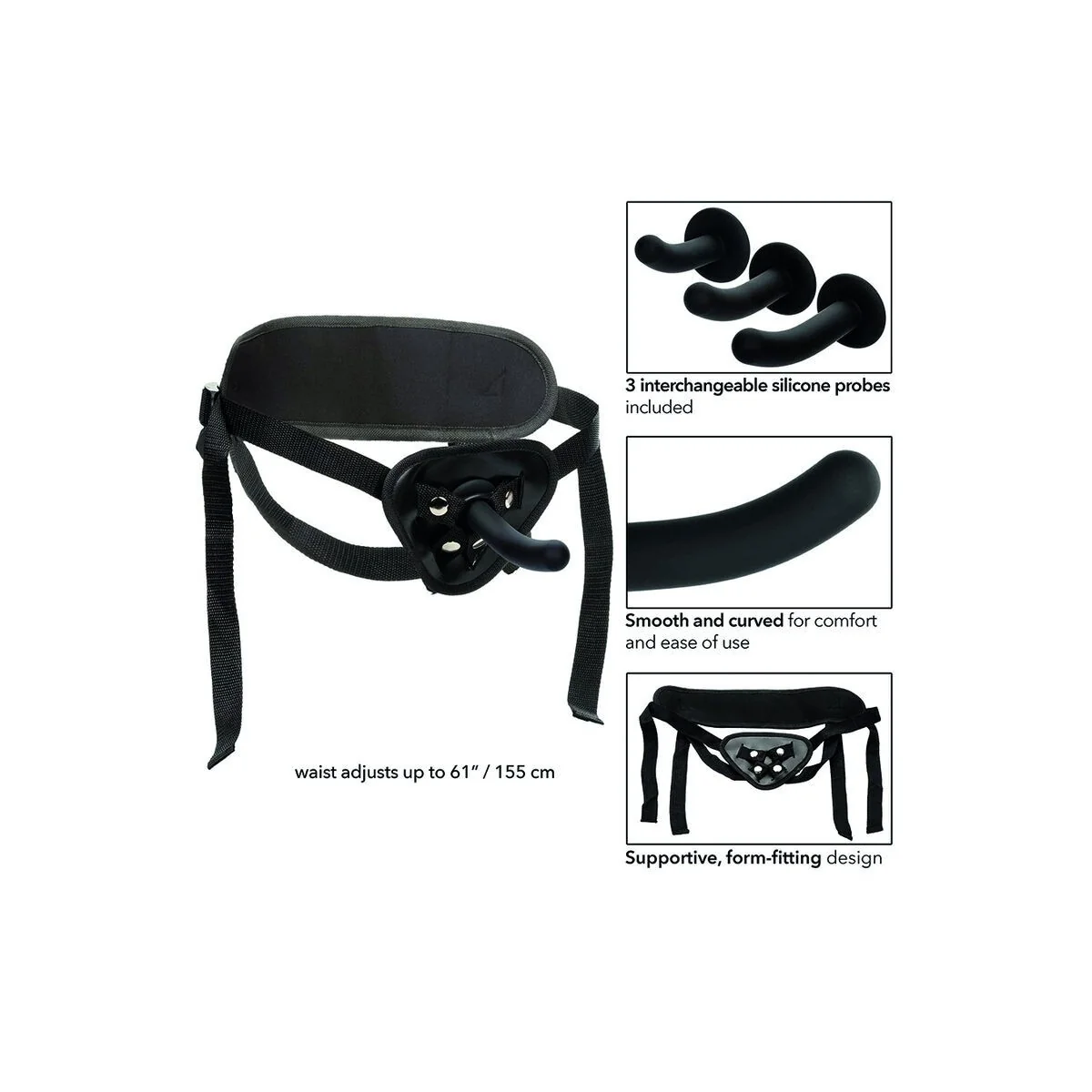 Boundless Silikon-Kurve-Pegging-Kit von Calexotics kaufen | Fesselliebe