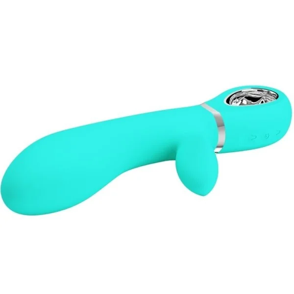 Thomas Multifunktions-G-Spot-Vibrator Aqua Green von Pretty Love Flirtation kaufen | Fesselliebe