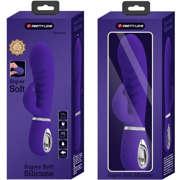 Prescott Multifunktions-G-Spot-Vibrator Lila von Pretty Love Flirtation kaufen | Fesselliebe