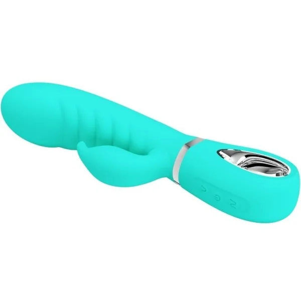 Prescott Multifunktions-G-Spot-Vibrator Aqua Green von Pretty Love Flirtation kaufen | Fesselliebe