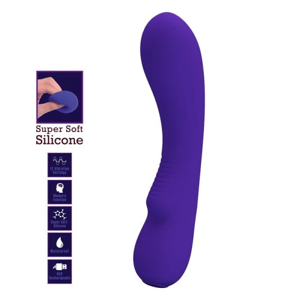 Prescott wiederaufladbarer Vibrator Lila von Pretty Love Smart kaufen | Fesselliebe