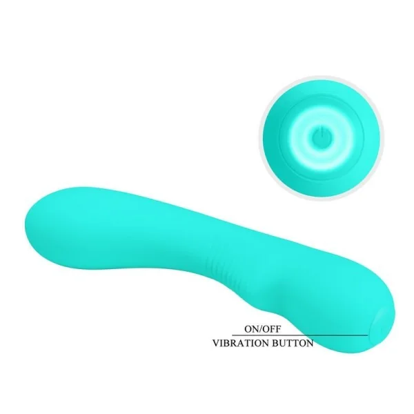 Prescott wiederaufladbarer Vibrator Aqua Green von Pretty Love Smart kaufen | Fesselliebe