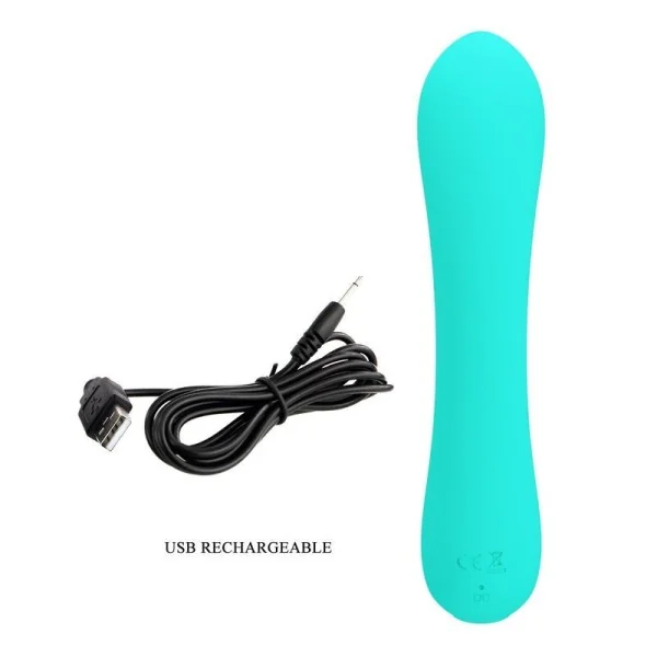 Prescott wiederaufladbarer Vibrator Aqua Green von Pretty Love Smart kaufen | Fesselliebe