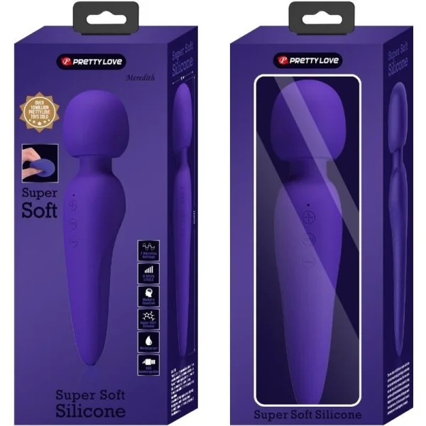 Meredith Massager 12 Vibrationsmodi Lila von Pretty Love Smart kaufen | Fesselliebe