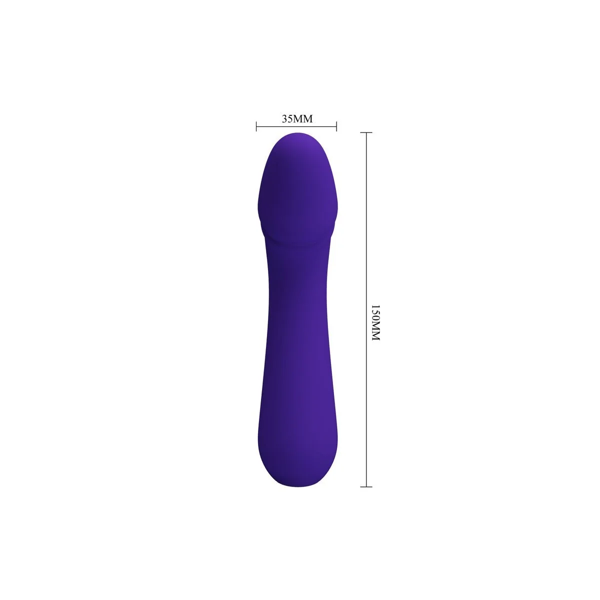 Cetus wiederaufladbarer Vibrator Lila von Pretty Love Smart kaufen | Fesselliebe