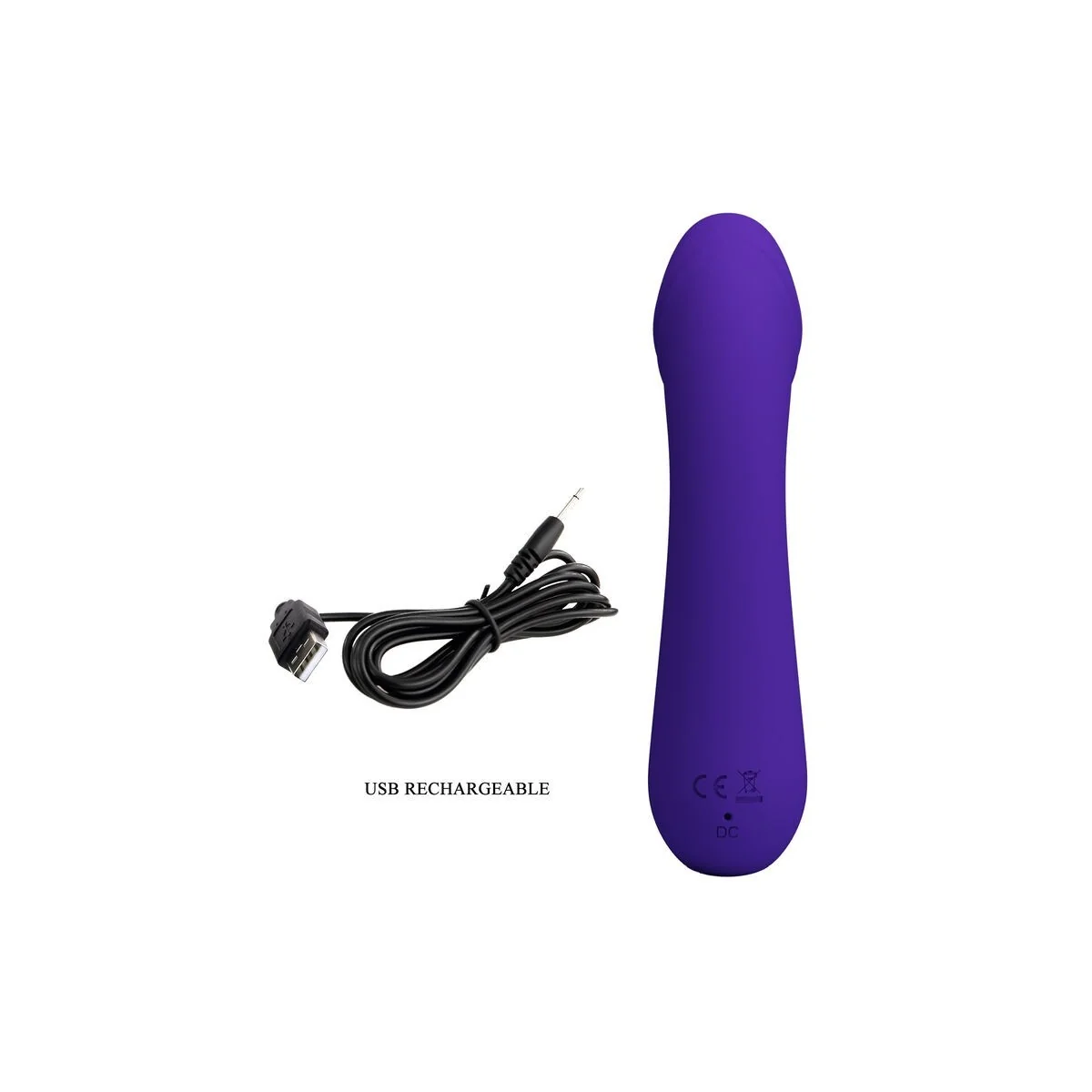 Cetus wiederaufladbarer Vibrator Lila von Pretty Love Smart kaufen | Fesselliebe