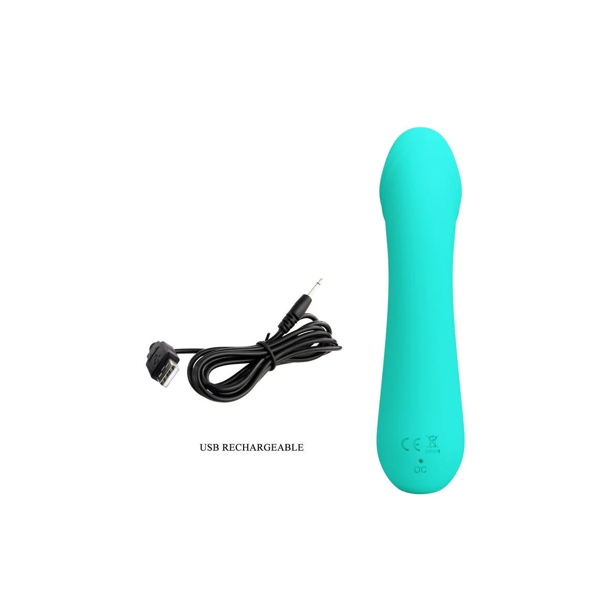 Cetus wiederaufladbarer Vibrator Aqua Green von Pretty Love Smart kaufen | Fesselliebe