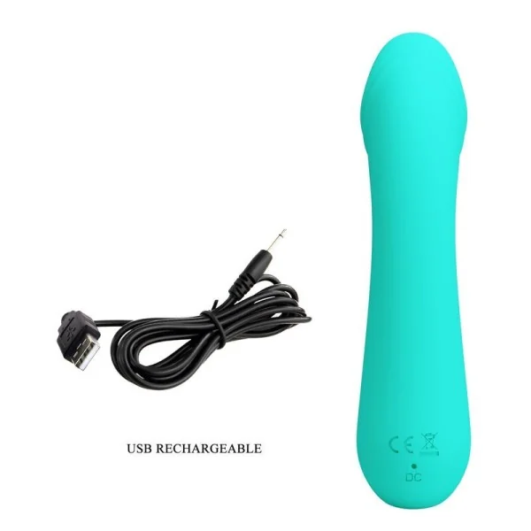 Cetus wiederaufladbarer Vibrator Aqua Green von Pretty Love Smart kaufen | Fesselliebe