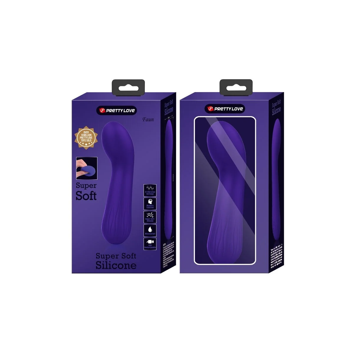Faun wiederaufladbarer Vibrator Lila von Pretty Love Smart kaufen | Fesselliebe