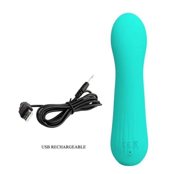 Faun wiederaufladbarer Vibrator Aquagrün von Pretty Love Smart kaufen | Fesselliebe