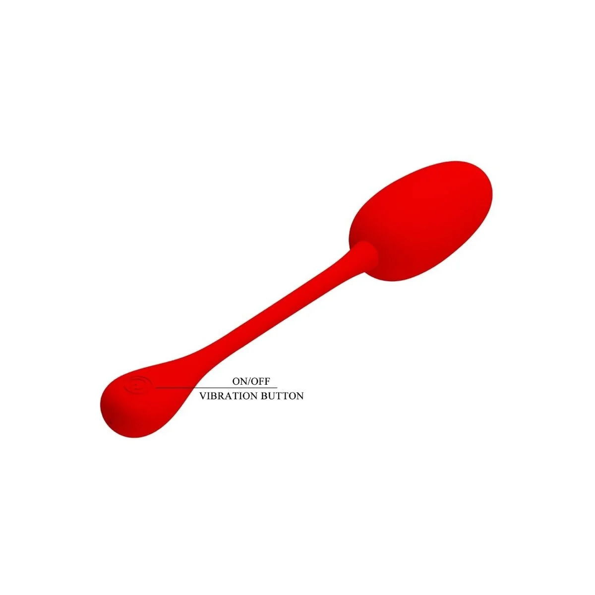 Knucker Red wiederaufladbares Vibrations-Ei von Pretty Love Flirtation kaufen | Fesselliebe