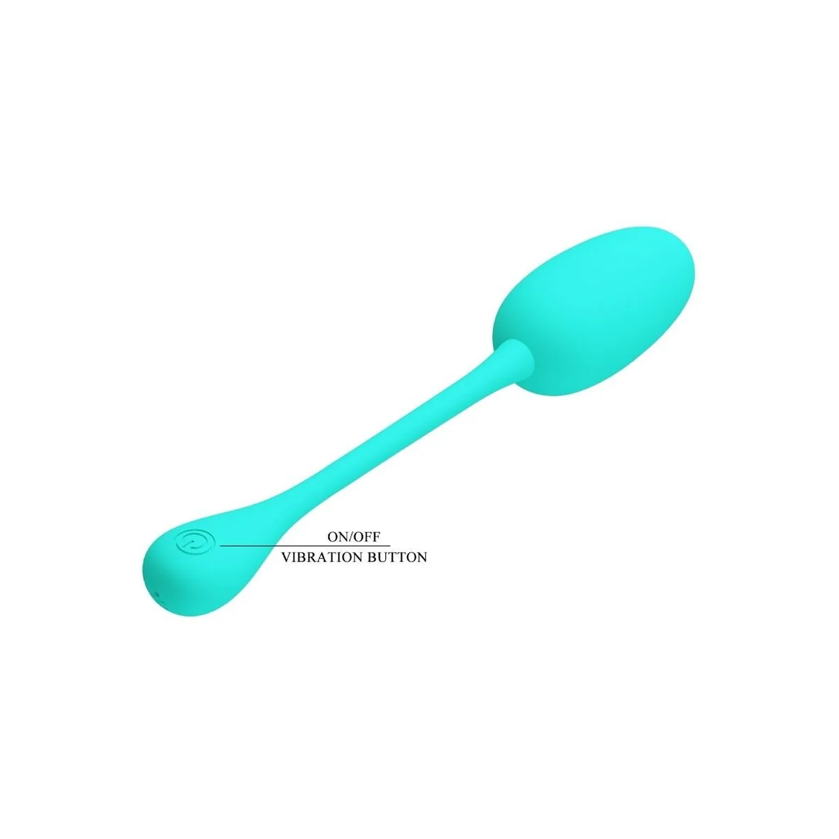 Knucker Water Green wiederaufladbares Vibrations-Ei von Pretty Love Flirtation kaufen | Fesselliebe