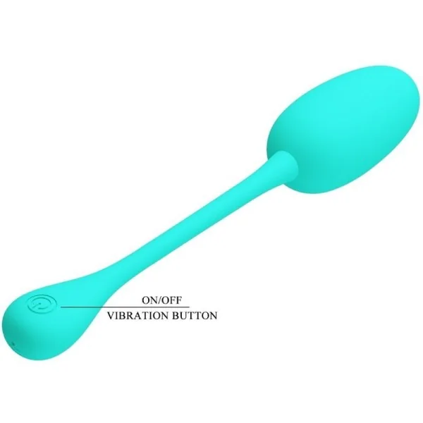 Knucker Water Green wiederaufladbares Vibrations-Ei von Pretty Love Flirtation kaufen | Fesselliebe