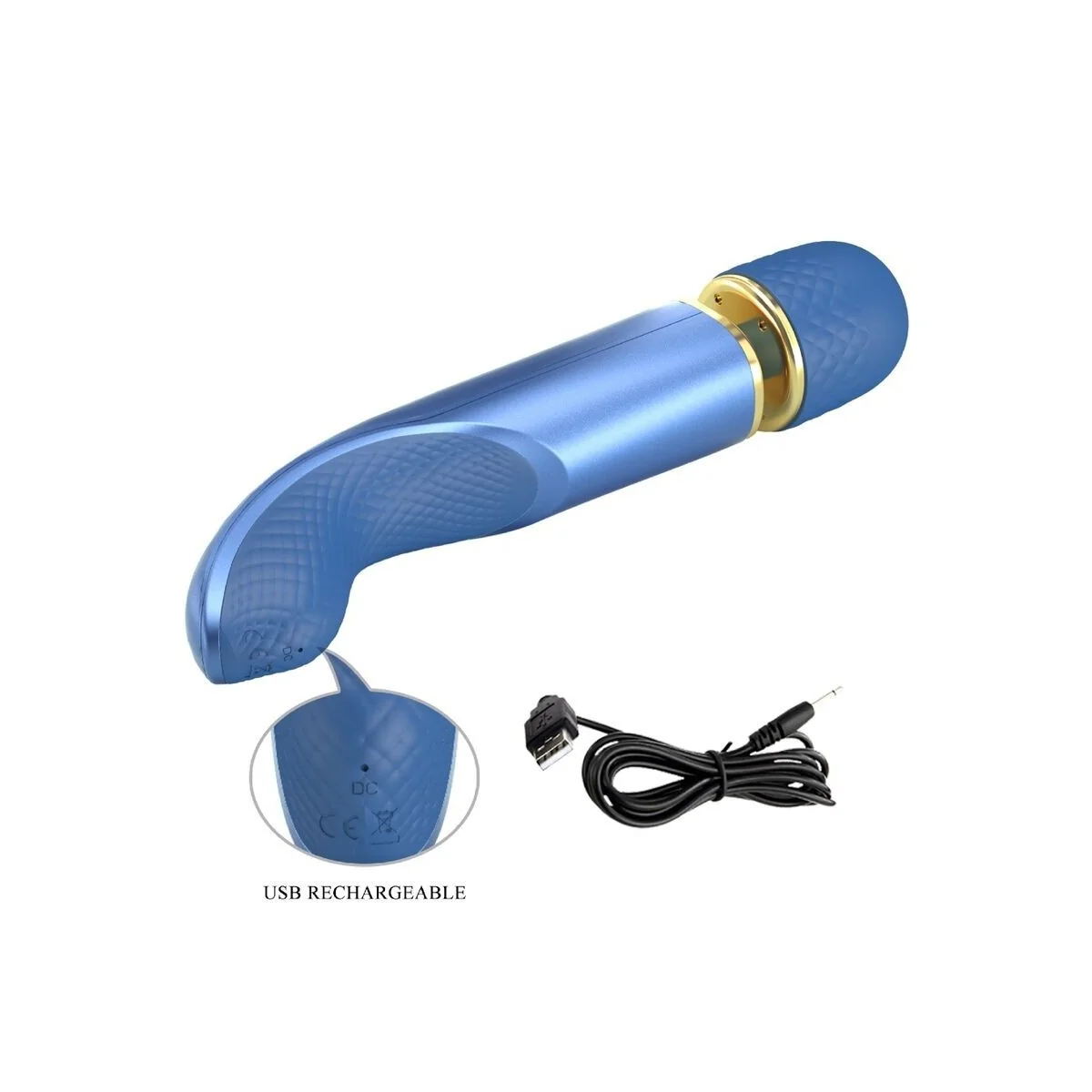 Massager 7 Vibrationsmodi Blau von Pretty Love Smart kaufen | Fesselliebe
