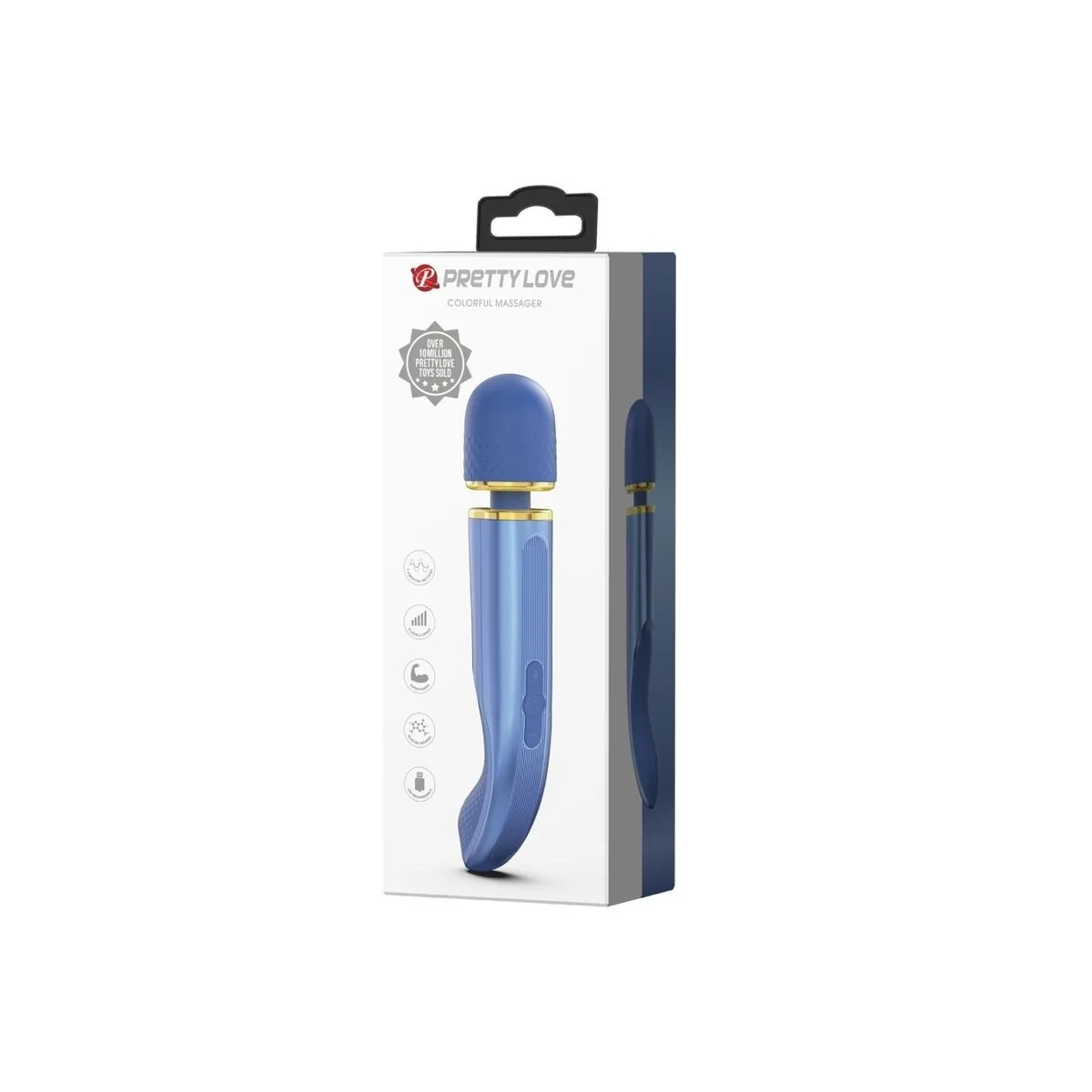Massager 7 Vibrationsmodi Blau von Pretty Love Smart kaufen | Fesselliebe
