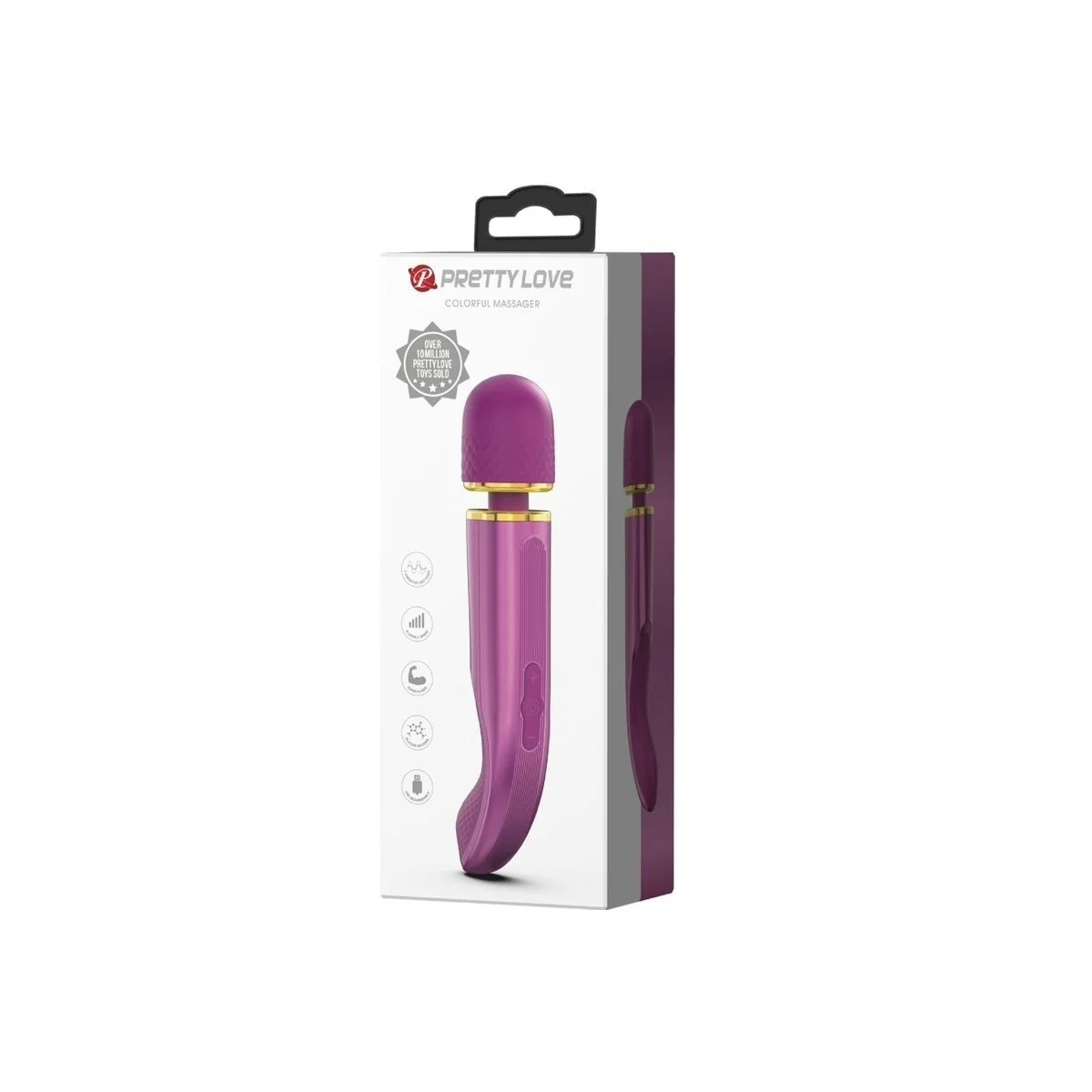 Massager 7 Vibrationsmodi Lila von Pretty Love Smart kaufen | Fesselliebe