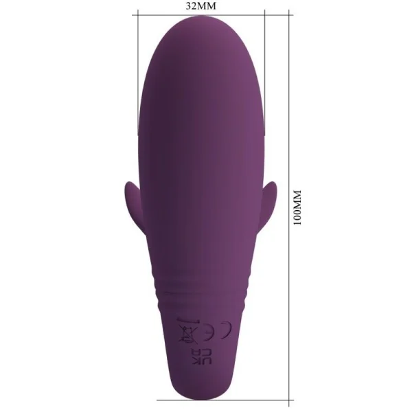 Jayleen Vibrator mit App-mit Fernbedienung Lila von Pretty Love Led kaufen | Fesselliebe