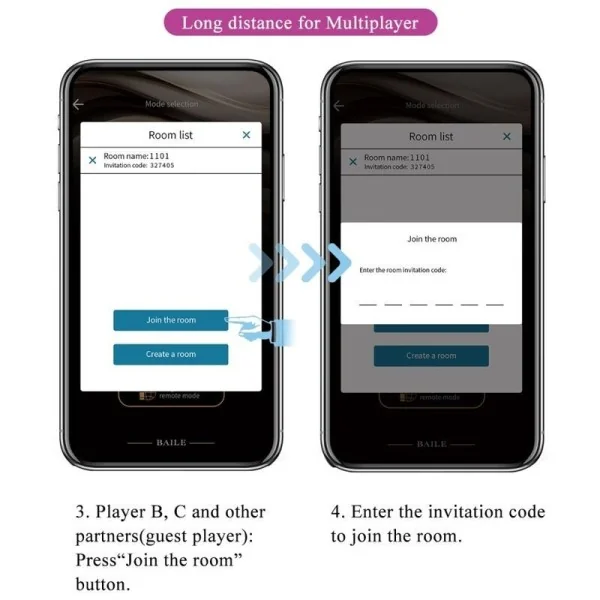 Jayleen Vibrator mit App-mit Fernbedienung Lila von Pretty Love Led kaufen | Fesselliebe