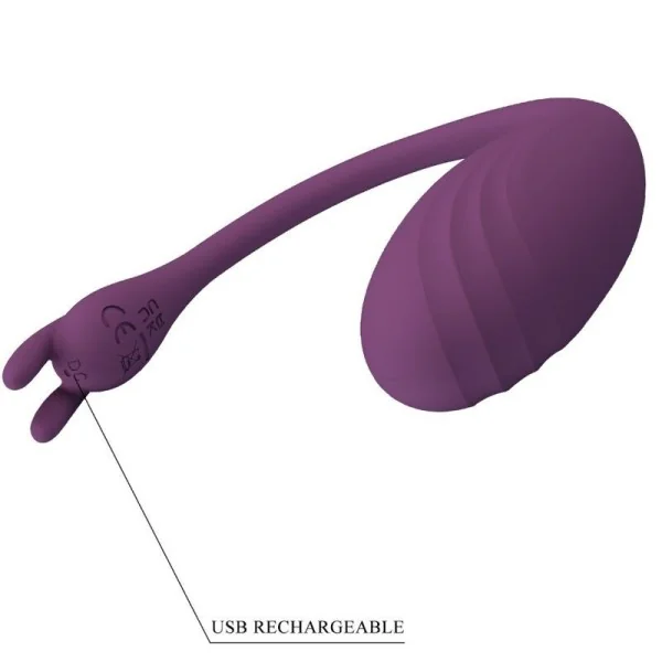 Catalina Vibrator App mit Fernbedienung Lila von Pretty Love Led kaufen | Fesselliebe