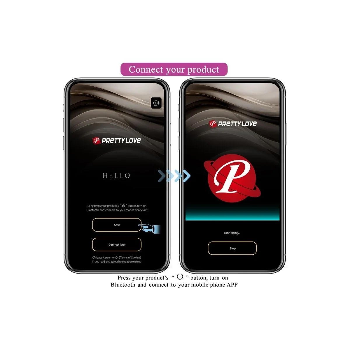 Jefferson App-Gesteuerter Analstecker Lila von Pretty Love Bottom kaufen | Fesselliebe