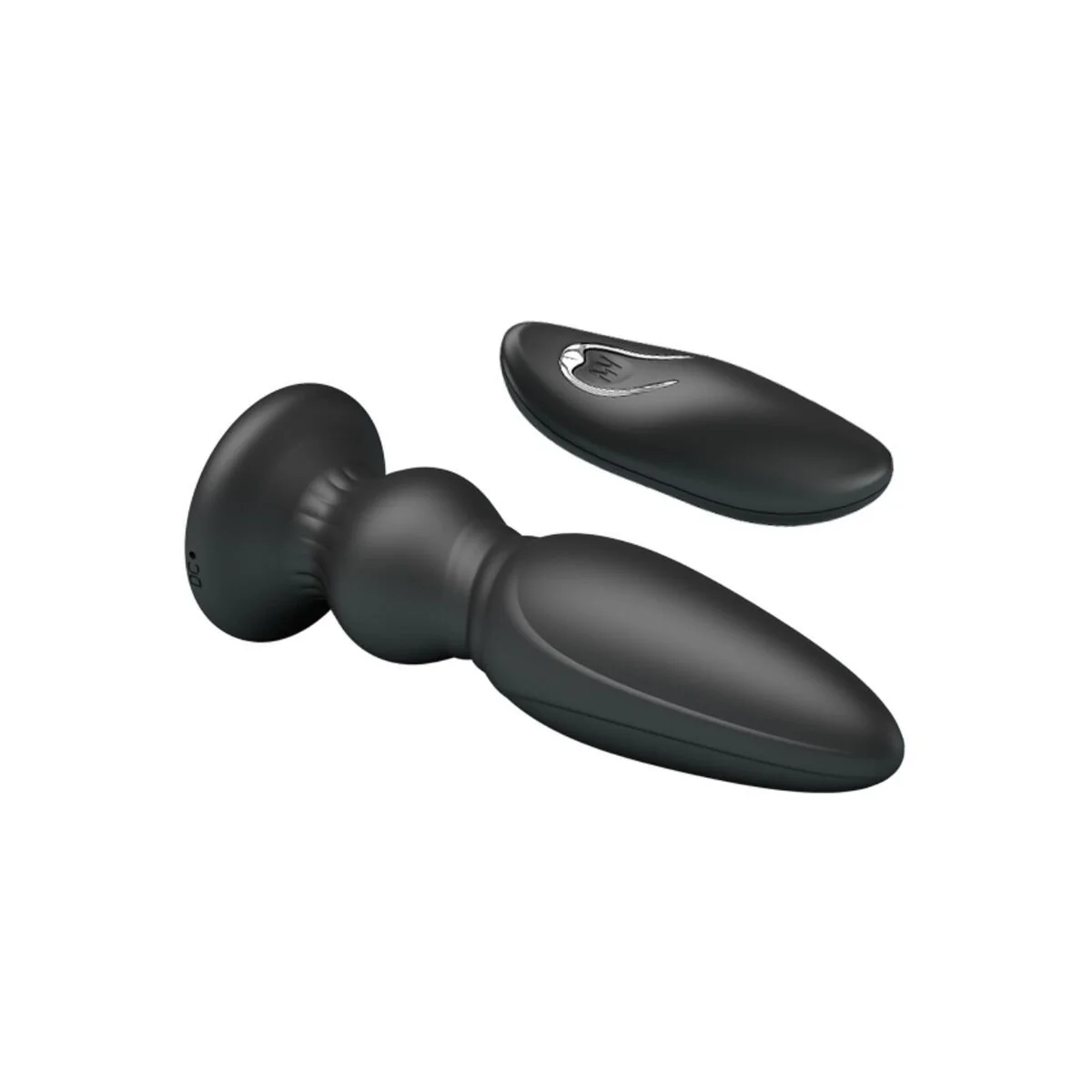 Leistungsstarker Vibrator mit Fernbedienung, Analstecker, Schwarz von Mr Play kaufen | Fesselliebe
