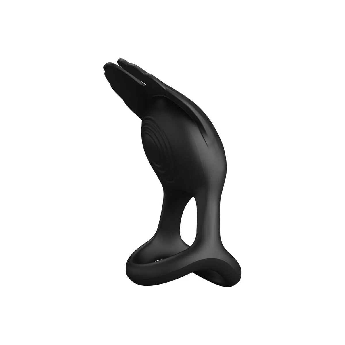 Silas Vibrant Penis Ring 7 Vibrationen Schwarzes Silikon von Pretty Love Male kaufen | Fesselliebe