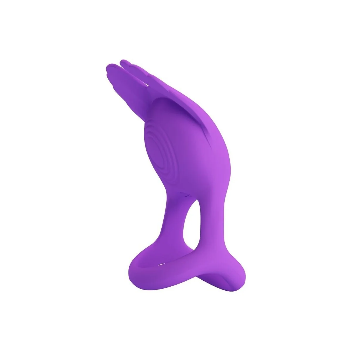 Silas Vibrant Penis Ring 7 Vibrationen Lila Silikon von Pretty Love Male kaufen | Fesselliebe