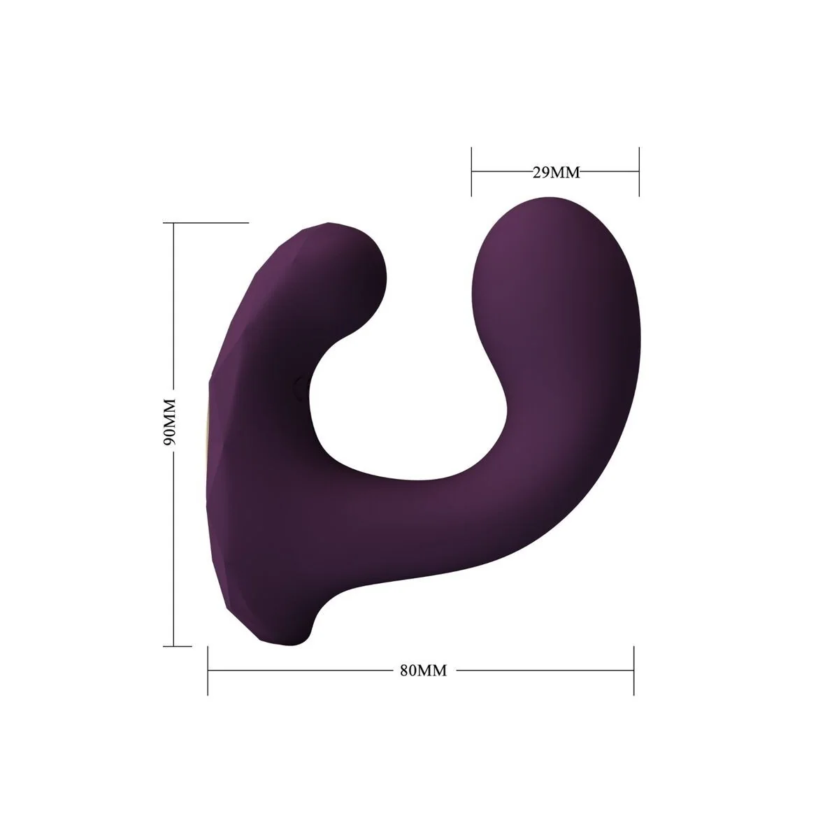 Billy Vibrationsfernbedienung Lila mit kostenloser App von Pretty Love kaufen | Fesselliebe