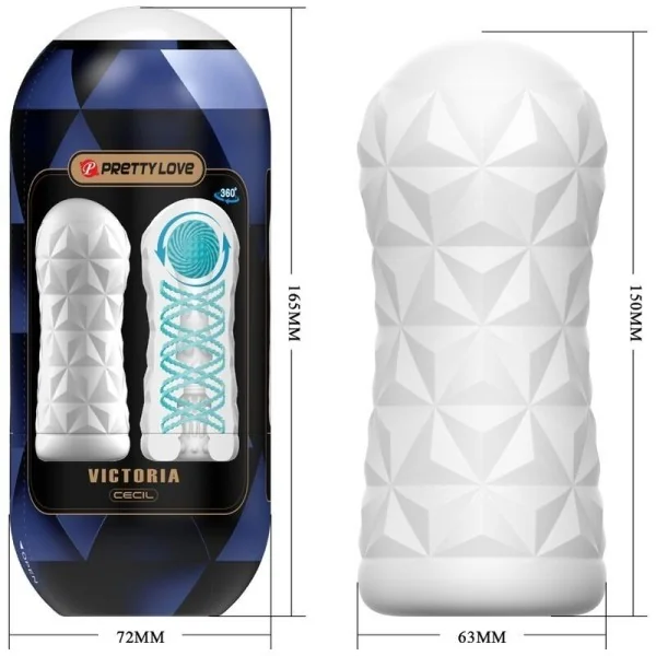 Victoria Cecil Masturbator Weiss von Pretty Love Male kaufen | Fesselliebe